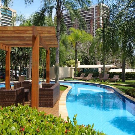 Barra Da Tijuca - 508 - De Frente Para Maravilhosa Piscina - Estacionamento Gratuito - Academia Comphania Atletica - Balsa Para Praia Gratis - Microondas - Geladeira Grande - Recepcao 24Horas - Wi-Fi - Com Pia Rio de Janeiro Exterior photo