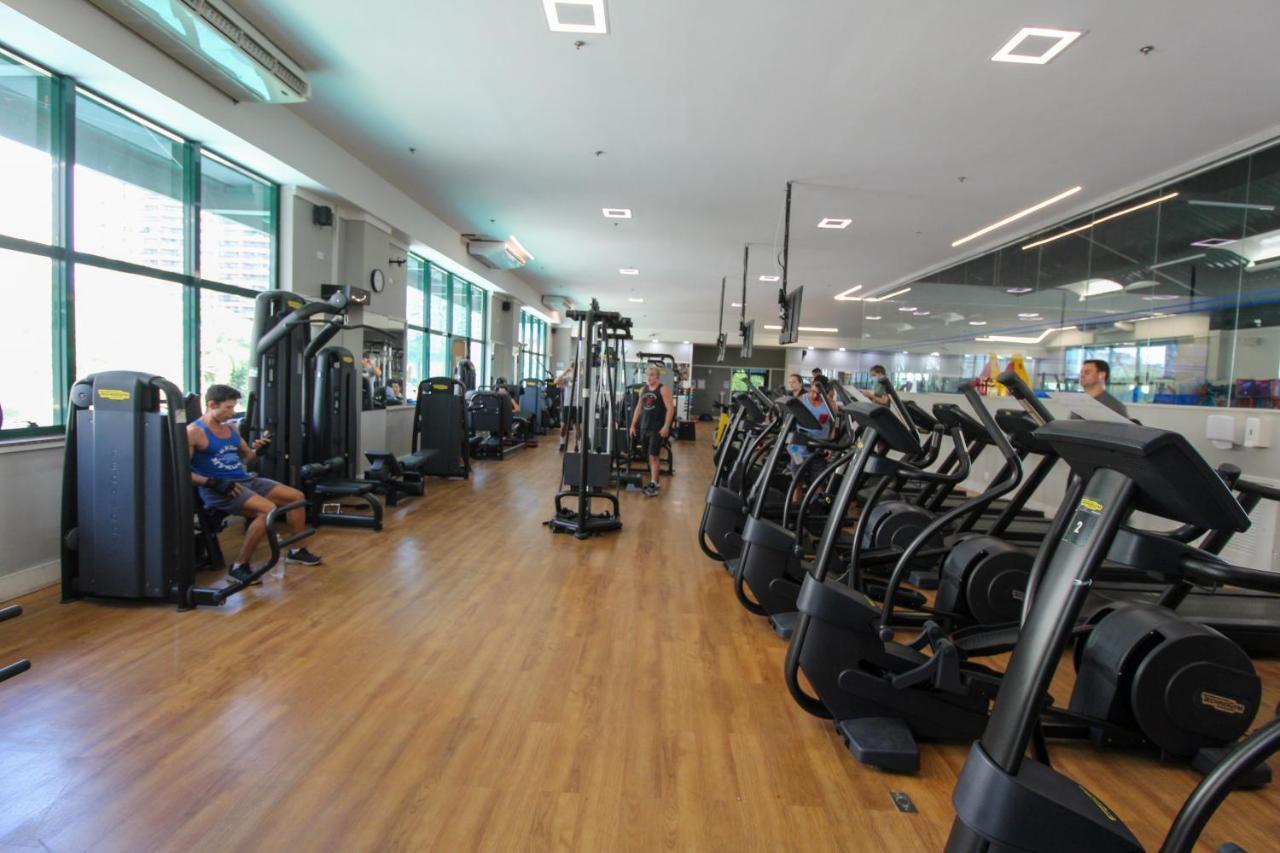 Barra Da Tijuca - 508 - De Frente Para Maravilhosa Piscina - Estacionamento Gratuito - Academia Comphania Atletica - Balsa Para Praia Gratis - Microondas - Geladeira Grande - Recepcao 24Horas - Wi-Fi - Com Pia Rio de Janeiro Exterior photo