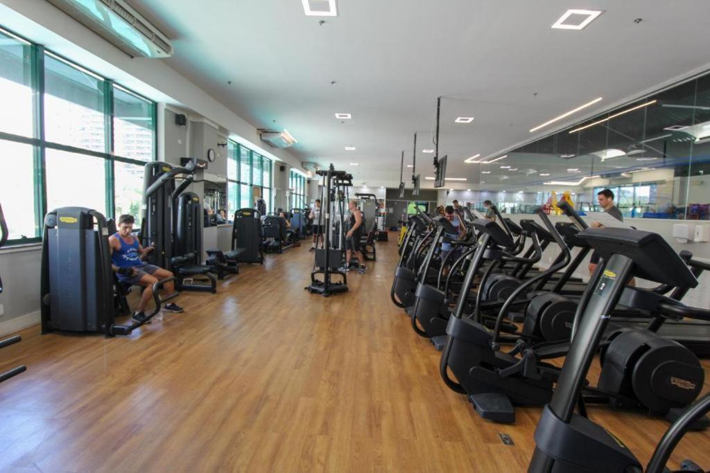 Barra Da Tijuca - 508 - De Frente Para Maravilhosa Piscina - Estacionamento Gratuito - Academia Comphania Atletica - Balsa Para Praia Gratis - Microondas - Geladeira Grande - Recepcao 24Horas - Wi-Fi - Com Pia Rio de Janeiro Exterior photo